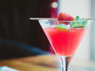 Enjoy a Specialty Martini During Happy Hour at 7 West Bistro Grille